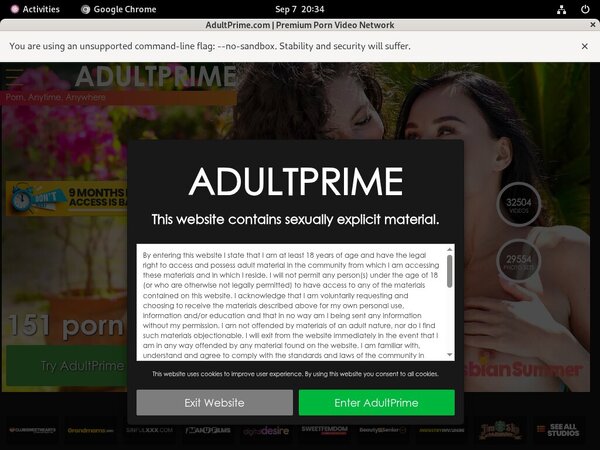 Adult Prime Discount