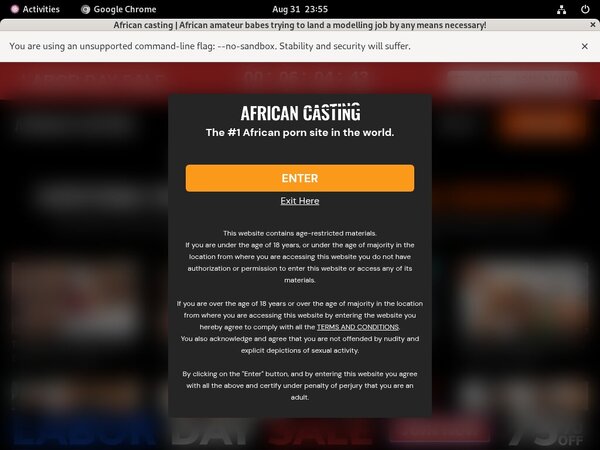 African Casting Alternate Payment