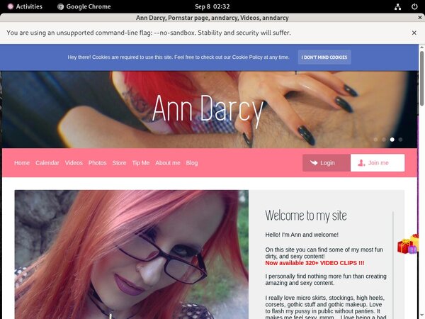 Ann Darcypassword