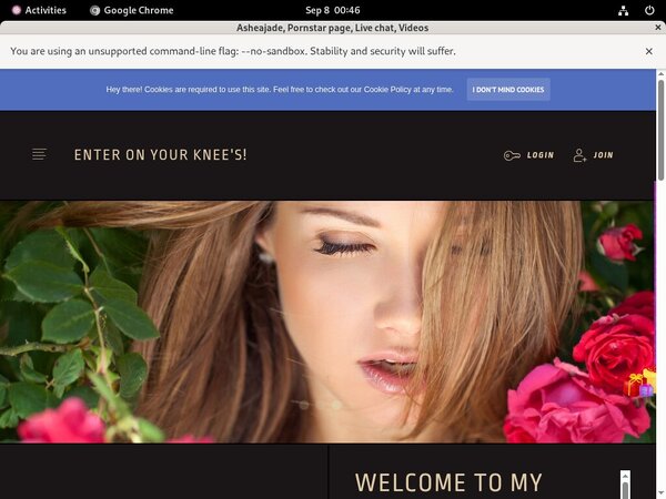 Asheajade Website Password