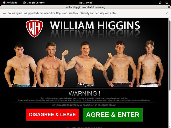 Become Williamhiggins.com Member