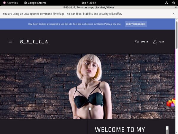B-e-l-l-a.modelcentro.com Membership Account