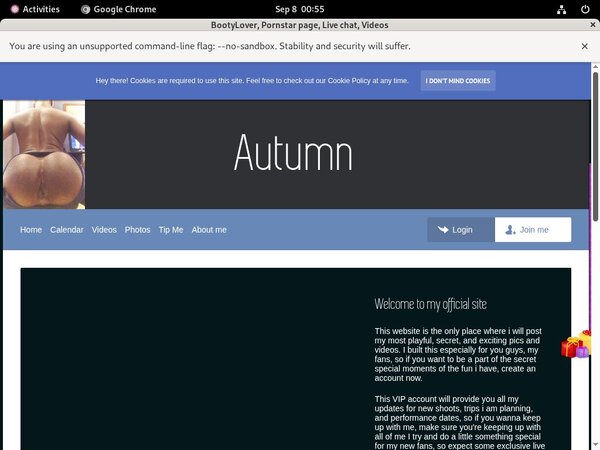 BootyLover Account Logins