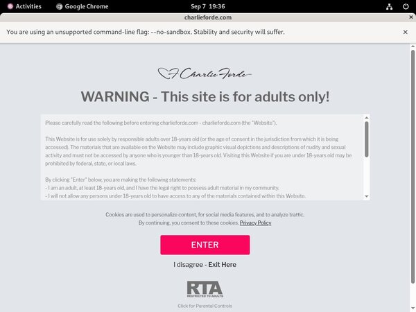 Charlieforde.com Photos