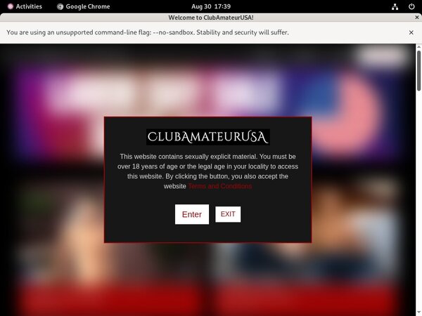 Club Amateur USA Discreet