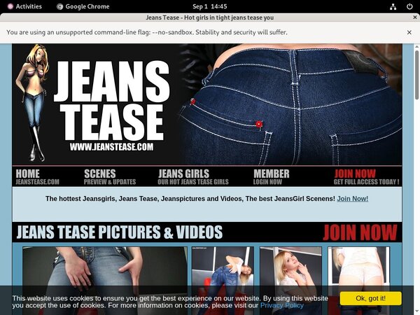 Contas Premium Jeanstease.com