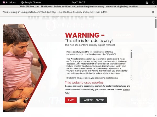 Cum Here Boy Pro Biller Page