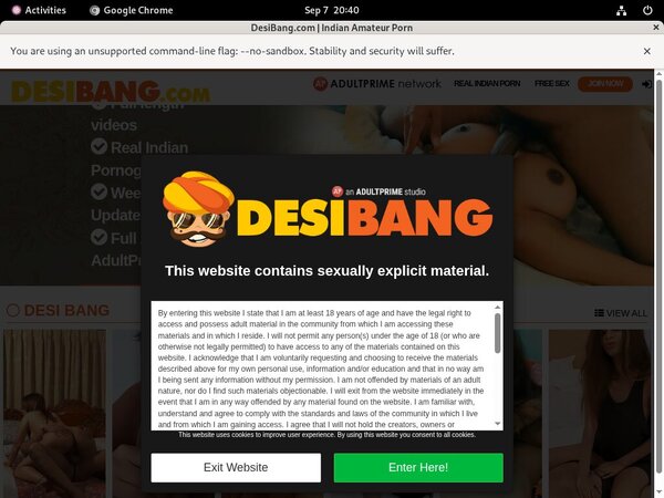 Desi Bang Without Credit Card