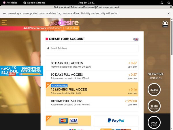 Discount Digital Desire Account Discount Digital Desire Account