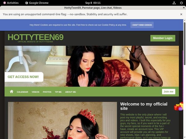 Discounted HottyTeen69 Membership