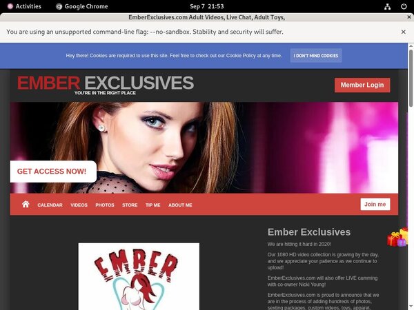 Free Emberexclusives.modelcentro.com Logins 2018