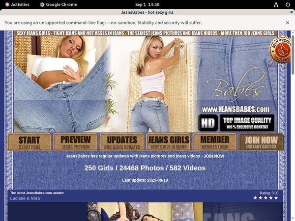 Free Jeans Babes Films