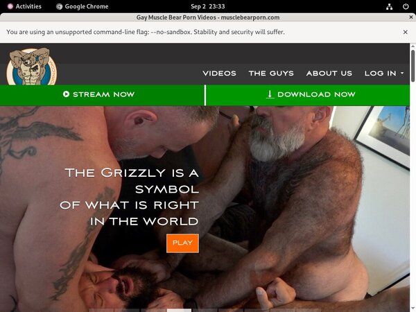 Free Musclebearporn.com Id And Password