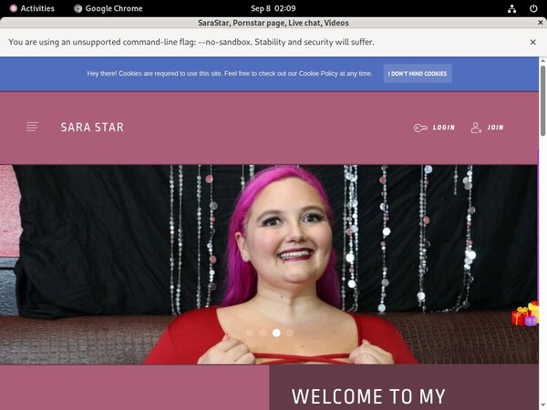 Free SaraStar Premium Acc