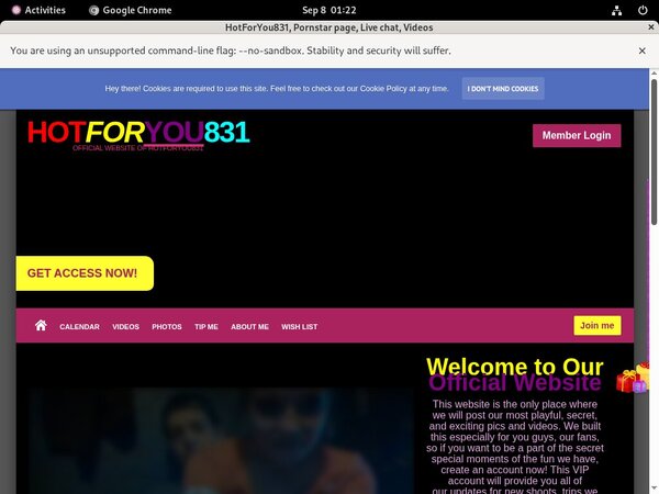 Get Hotforyou831.modelcentro.com Free