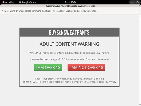 Guys In Sweatpantspassword Free