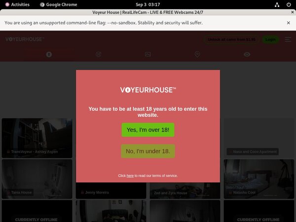 Housevoyeur Login Account