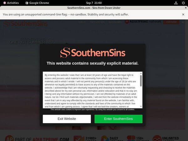 How To Get A Free Southern Sins Account