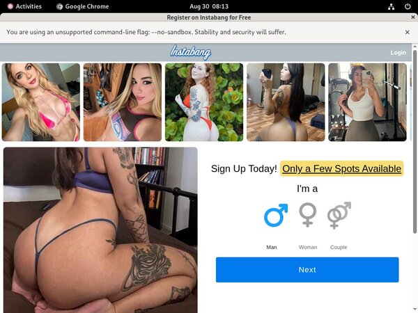 Instabang With Paypal Acc