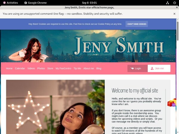 Jeny Smith Password 2018