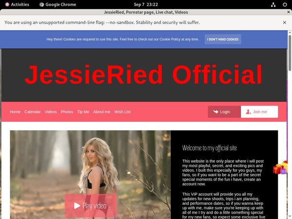 JessieRied Discount Sign Up