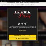 Ladyboy Pussy Trial Link