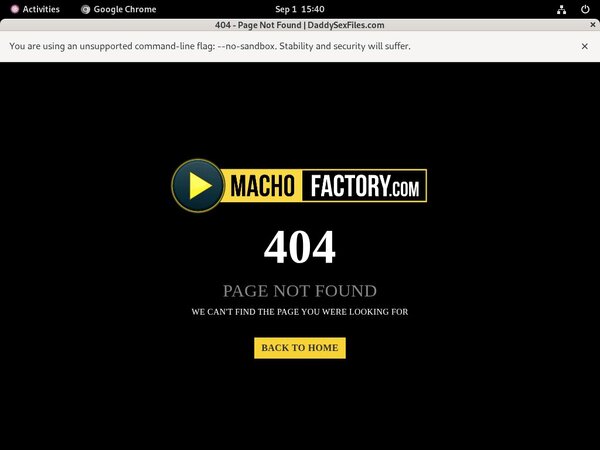 Machofactory Premium Free Account
