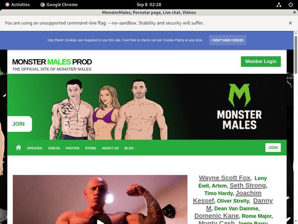 MonsterMales For Tablet