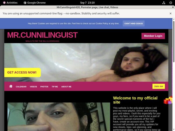 MrCunnilinguist420 Porn Pass