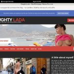 Naughty Lada For Tablet