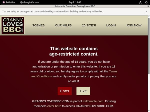 New Free Granny Loves BBC Account