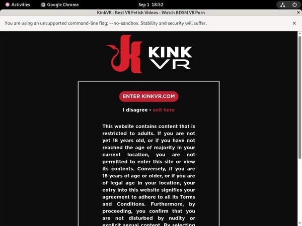 New Kink VR Account