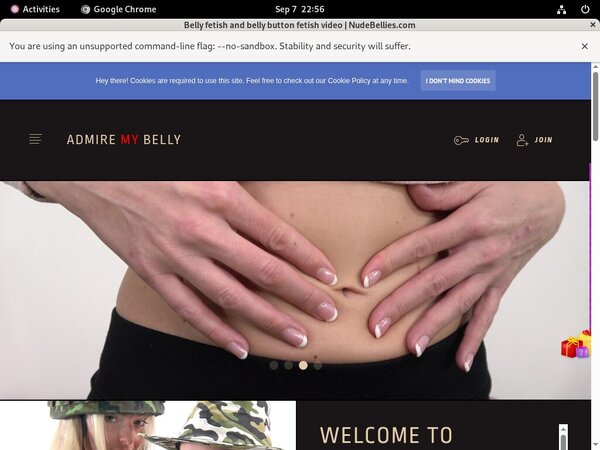 Nudebellies.com Porn Account