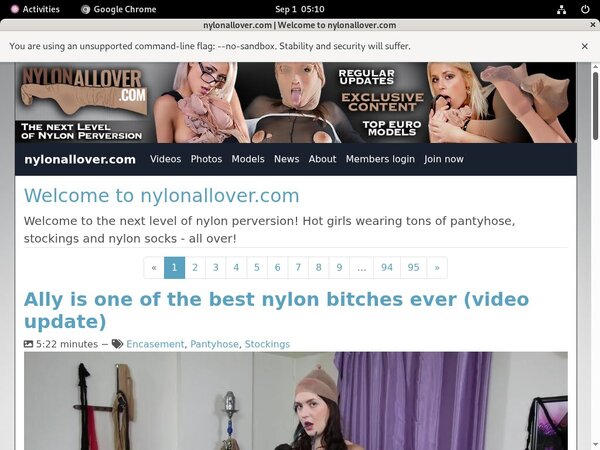 Nylonallover Strapon Nylonallover Strapon