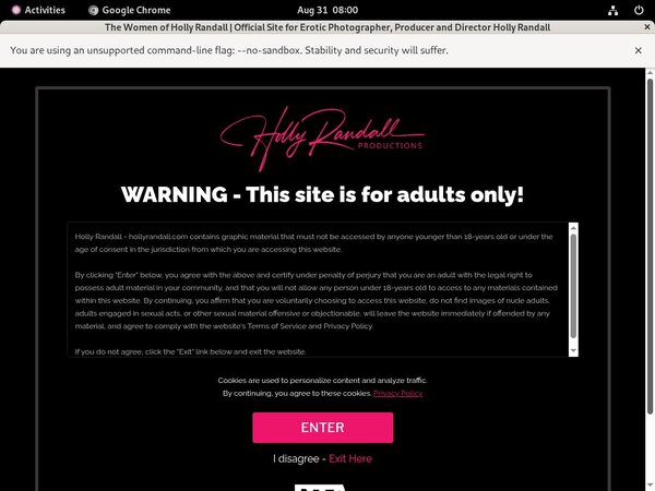 One Time Holly Randall Discount