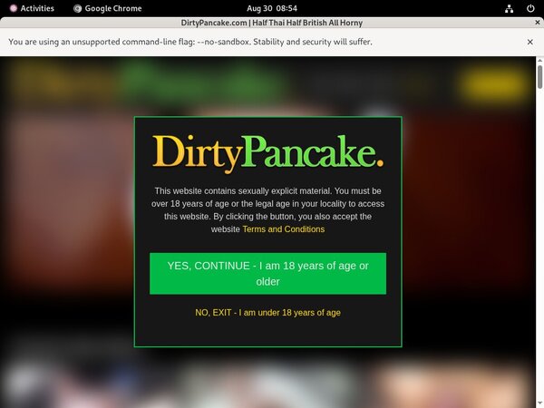 Pancake Dirty Membership Discount