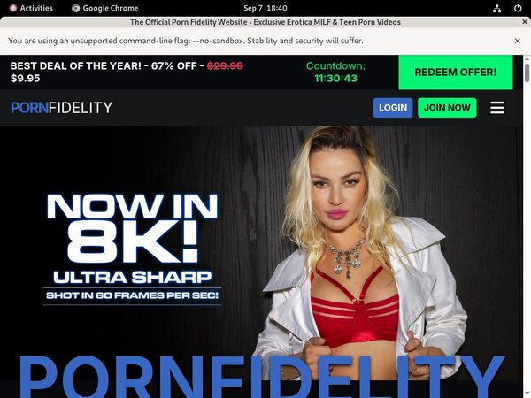 Porn Fidelity Promo Code