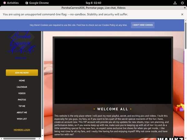 PorshaCarreraXXX Get A Password