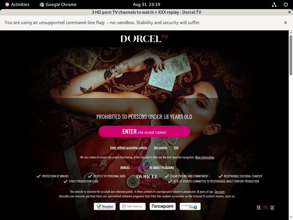 Presentatrice Dorcel Tv