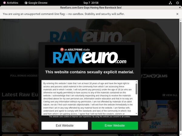 Raw Euro Limited Time Discount