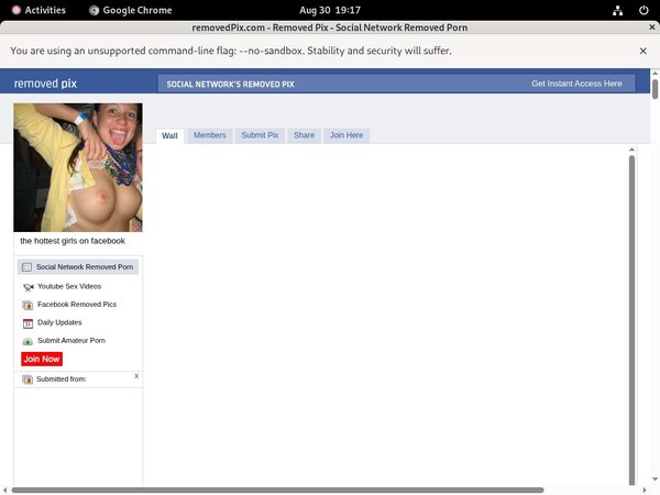 Removedpix Account Password