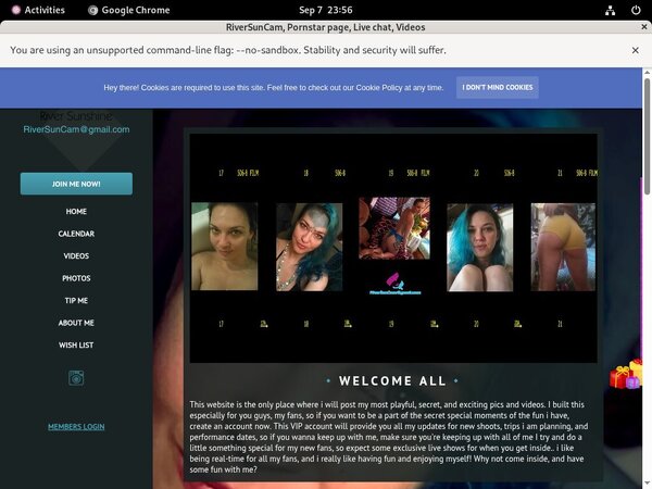 RiverSunCam Active Accounts