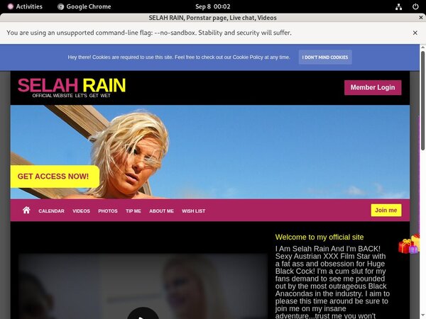 SELAH RAIN Xxx Password