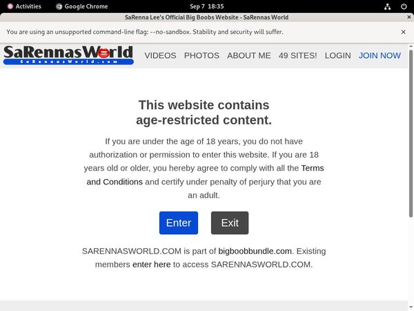 SaRennas World Site Rip New