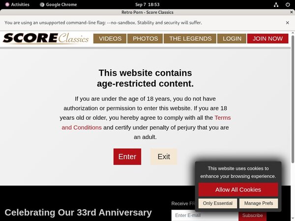 Score Classics Subscriptions
