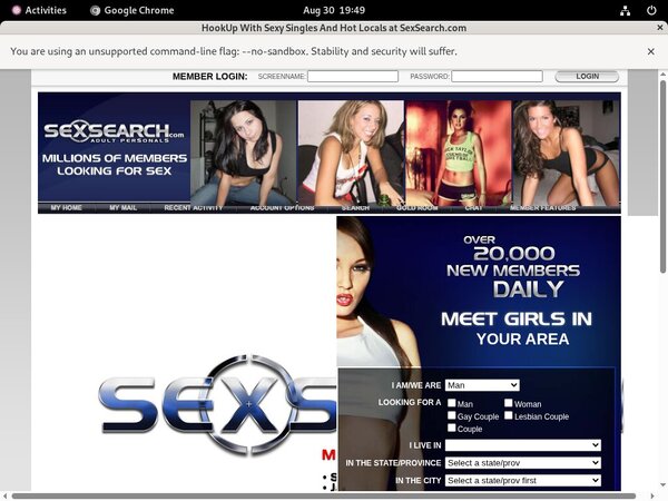 Sexsearch.com Discount