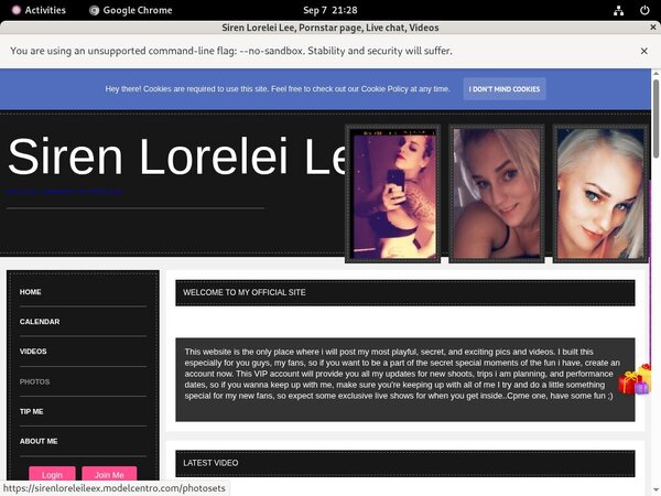 Siren Lorelei Lee Daily Accounts Siren Lorelei Lee Daily Accounts
