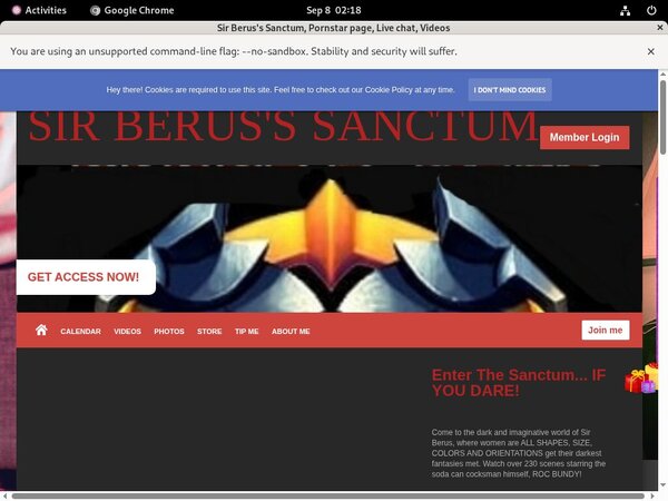 Site Rip Sir Berus's Sanctum Site Rip Sir Berus's Sanctum