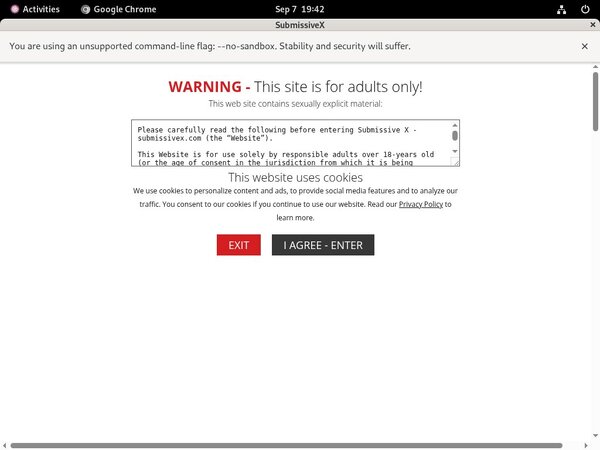 Submissivex.com Free Login Password