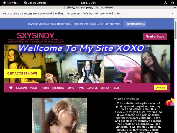 Sxysindyxoxo With No Credit Card